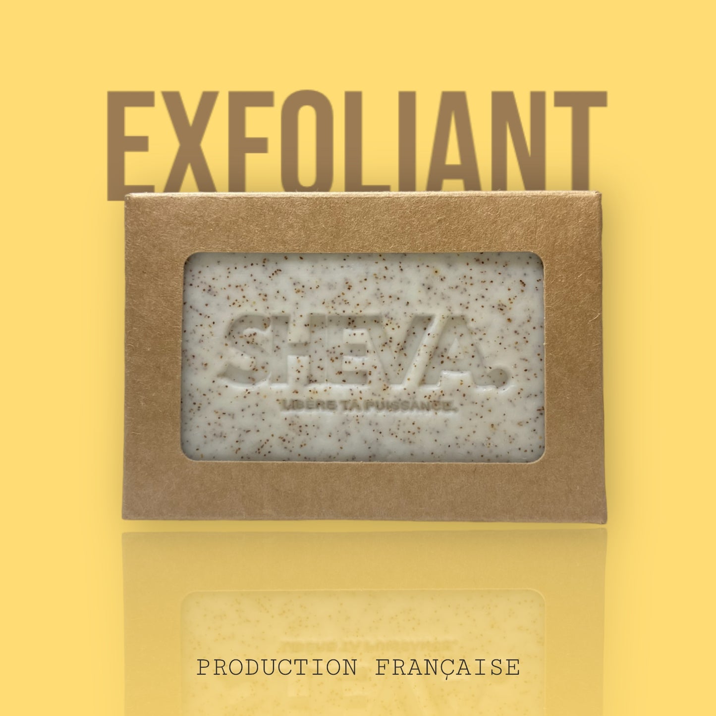 Savon exfoliant noyau d'abricot & huile d'amande douce