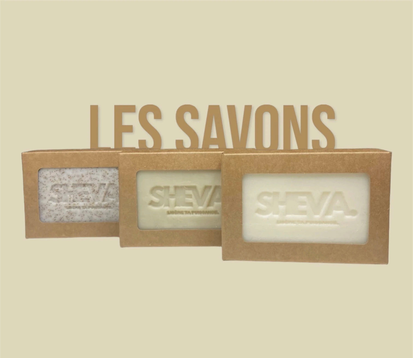 Pack SHEVA : 7 cotons + 1 savon