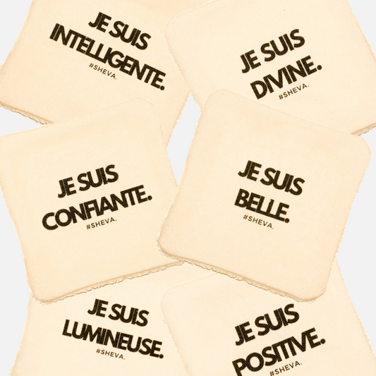 7 Cotons démaquillants réutilisables – Self-Love